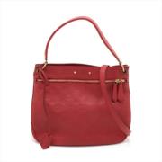 Pre-owned Canvas louis-vuitton-bags Louis Vuitton Vintage , Red , Dame...