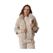 Zachte Teddy Jack Off White Alter Ego , Beige , Dames