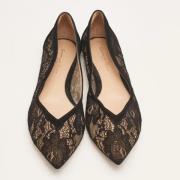 Pre-owned Lace flats Gianvito Rossi Pre-owned , Black , Dames