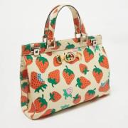 Pre-owned Leather totes Gucci Vintage , Multicolor , Dames