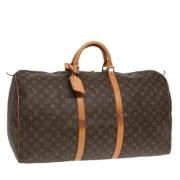 Pre-owned Canvas travel-bags Louis Vuitton Vintage , Brown , Dames