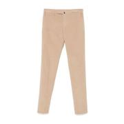 Corduroy Logo Broek Incotex , Brown , Heren