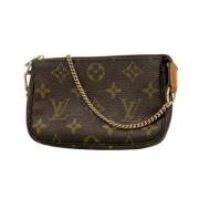 Pre-owned Canvas louis-vuitton-bags Louis Vuitton Vintage , Brown , Da...