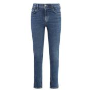 Contraststiksel Skinny Jeans Agolde , Blue , Dames