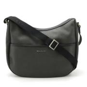 Pre-owned Leather shoulder-bags Bvlgari Vintage , Black , Unisex