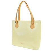 Pre-owned Canvas totes Louis Vuitton Vintage , Yellow , Dames