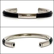 Pre-owned Leather bracelets Bvlgari Vintage , Green , Dames