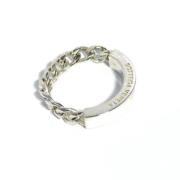 Pre-owned Silver rings Bottega Veneta Vintage , Gray , Dames