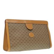 Pre-owned Canvas gucci-bags Gucci Vintage , Brown , Dames