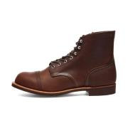 Heritage Iron Ranger Laars in Amber Red Wing Shoes , Brown , Heren