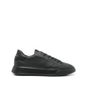 Stijlvolle Sneakers voor Mannen en Vrouwen Philippe Model , Black , He...