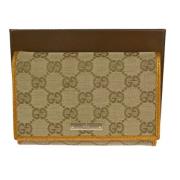 Pre-owned Canvas wallets Gucci Vintage , Brown , Dames