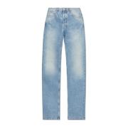 Jeans met logo The Attico , Blue , Dames