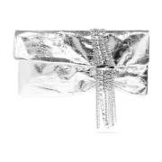 Clutch Zandra Jimmy Choo , Gray , Dames