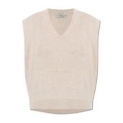 Rebel Cashmere Vest AllSaints , Beige , Dames