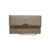 Pre-owned Leather dior-bags Dior Vintage , Beige , Dames