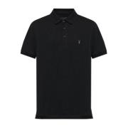 Polo Reform AllSaints , Black , Heren