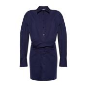 Gedrapeerde Jurk The Attico , Blue , Dames