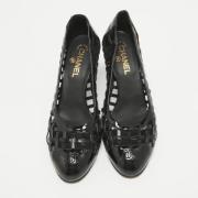 Pre-owned Fabric heels Chanel Vintage , Black , Dames