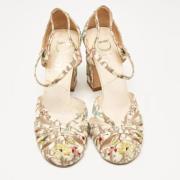 Pre-owned Canvas heels Dior Vintage , Multicolor , Dames