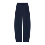 Wollen broek The Attico , Blue , Dames