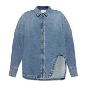 Denim overhemd The Attico , Blue , Dames