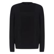 Zwarte Sweater Stijl Xm000103 Af10454 Armani Exchange , Black , Heren