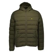 Gewatteerde Olijf Jas Lyle & Scott , Green , Heren