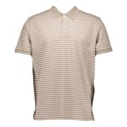 Katoenen Piqué Polos in Beige Paul & Shark , Beige , Heren