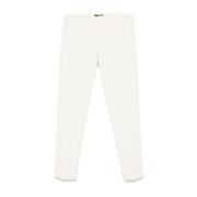 Gabardine Weave Broek Room Fay , Beige , Heren