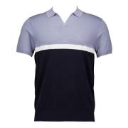 Donkerblauw Poloshirt Profuomo , Blue , Heren