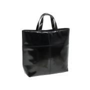 Pre-owned Leather handbags Gucci Vintage , Black , Dames