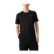 Klassiek Katoenen T-shirt Calvin Klein , Black , Heren