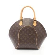 Pre-owned Canvas handbags Louis Vuitton Vintage , Brown , Dames