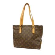 Pre-owned Canvas totes Louis Vuitton Vintage , Brown , Dames