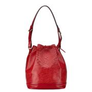 Pre-owned Leather shoulder-bags Louis Vuitton Vintage , Red , Dames