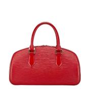 Pre-owned Leather handbags Louis Vuitton Vintage , Red , Dames