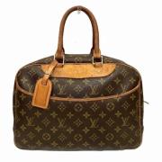 Pre-owned Canvas handbags Louis Vuitton Vintage , Brown , Dames