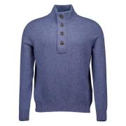 Blauw Stijlvol Model Shirt Gran Sasso , Blue , Heren