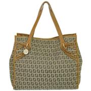 Pre-owned Canvas totes Fendi Vintage , Brown , Dames