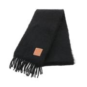 Pre-owned Wool scarves Loewe Pre-owned , Black , Dames