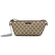 Pre-owned Fabric gucci-bags Gucci Vintage , Beige , Dames