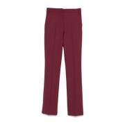 Pruim Paarse Getailleerde Broek Patrizia Pepe , Red , Dames