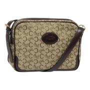 Pre-owned Canvas celine-bags Celine Vintage , Brown , Dames