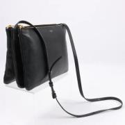 Pre-owned Leather handbags Celine Vintage , Black , Dames