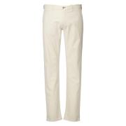 Ecru Chino Broek Atelier Noterman , Beige , Heren