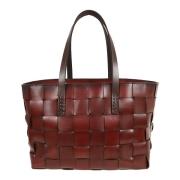 Bordo Box Weave Mand Straps Dragon Diffusion , Red , Dames