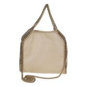 Shaggy Deer Mini Tote met Gouden Ketting Stella McCartney , Beige , Da...