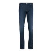 Blauwe Broek 924jq2 3820139 001 Corneliani , Blue , Heren