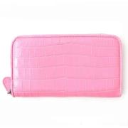 Pre-owned Leather wallets Bottega Veneta Vintage , Pink , Dames